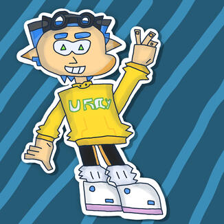 A drawing of Nona (Number 2) A drawing of Nona (Number 2)