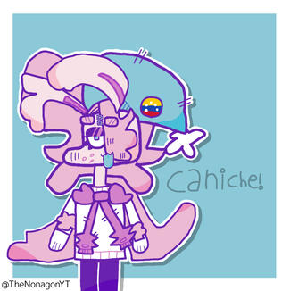 Caniche fanart I made for @polygawn Caniche fanart I made for @polygawn