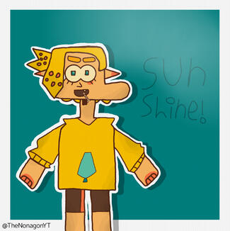Fanart I made for @Splatsunshine Fanart I made for @Splatsunshine