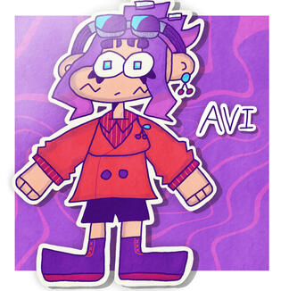 Avi fanart I made for @polygawn