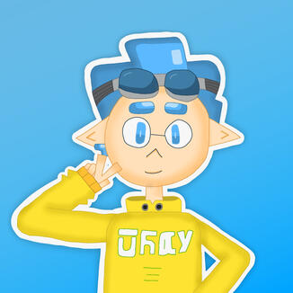 A drawing of Nona (Number 5) A drawing of Nona (Number 5)