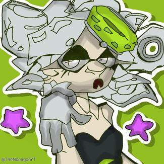 Marie (Based off a sketch that @squigqutts drew)