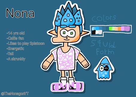 Nona (My inkling) ref sheet